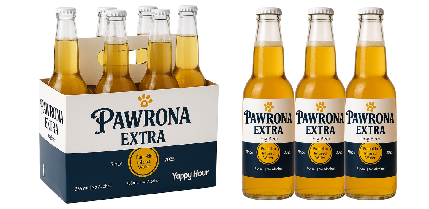 Paw-Rona Dog Beer 12oz | Pumpkin | 12ct