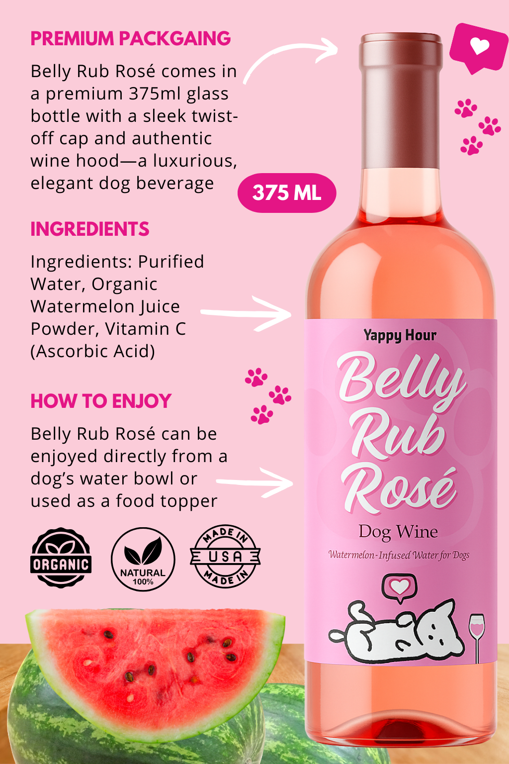 Dog Wine Bundle | Rose, Sauv, Pawsecco