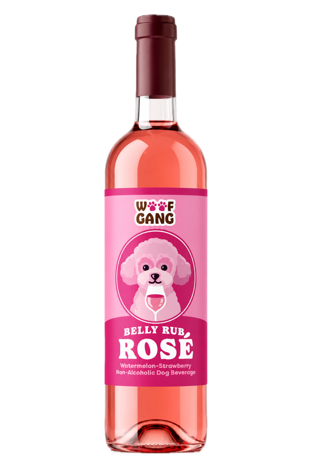 Belly Rub Rosé Dog Wine | Watermelon 6ct