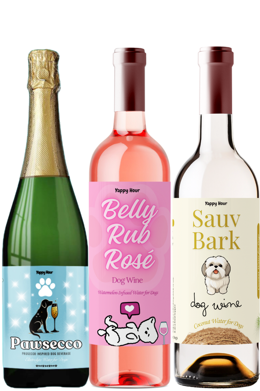 Dog Wine Bundle | Rose, Sauv, Pawsecco