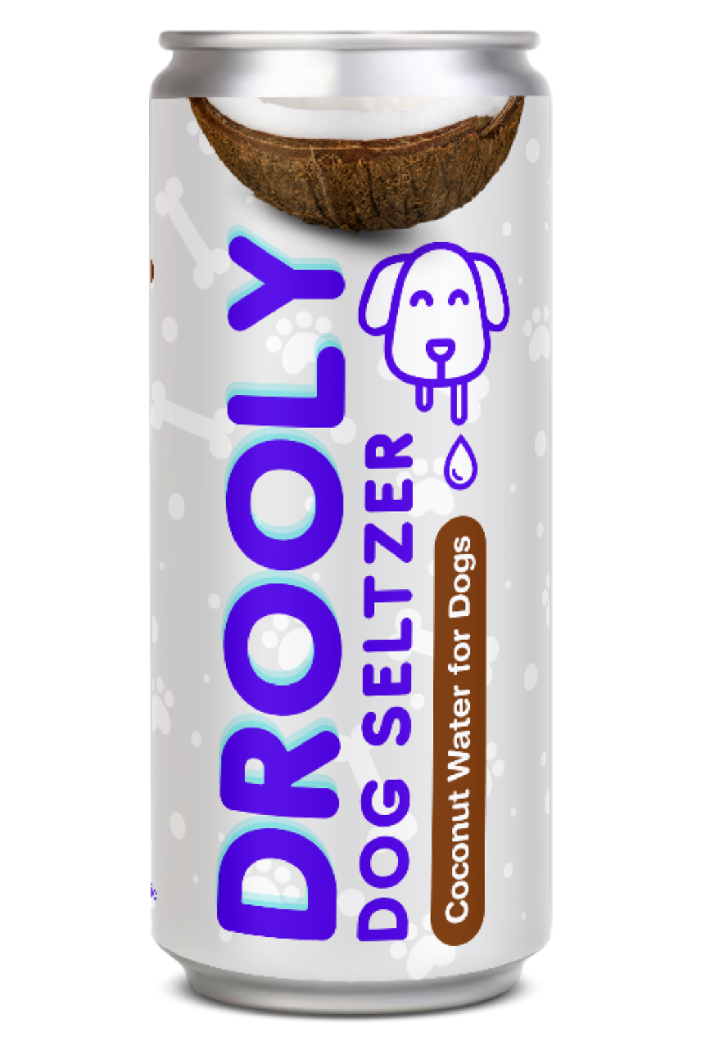 DROOLY Seltzer 12oz | Coconut | 24ct