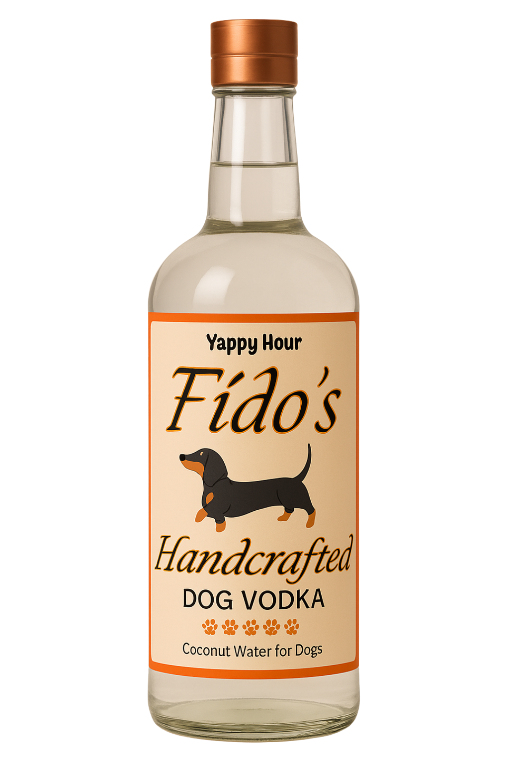 Fido's Handcrafted Dog Vodka 375mL | 6ct
