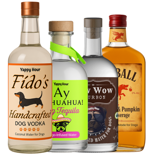 Dog Liquor Bundle | Dog Tequila, Vodka, etc