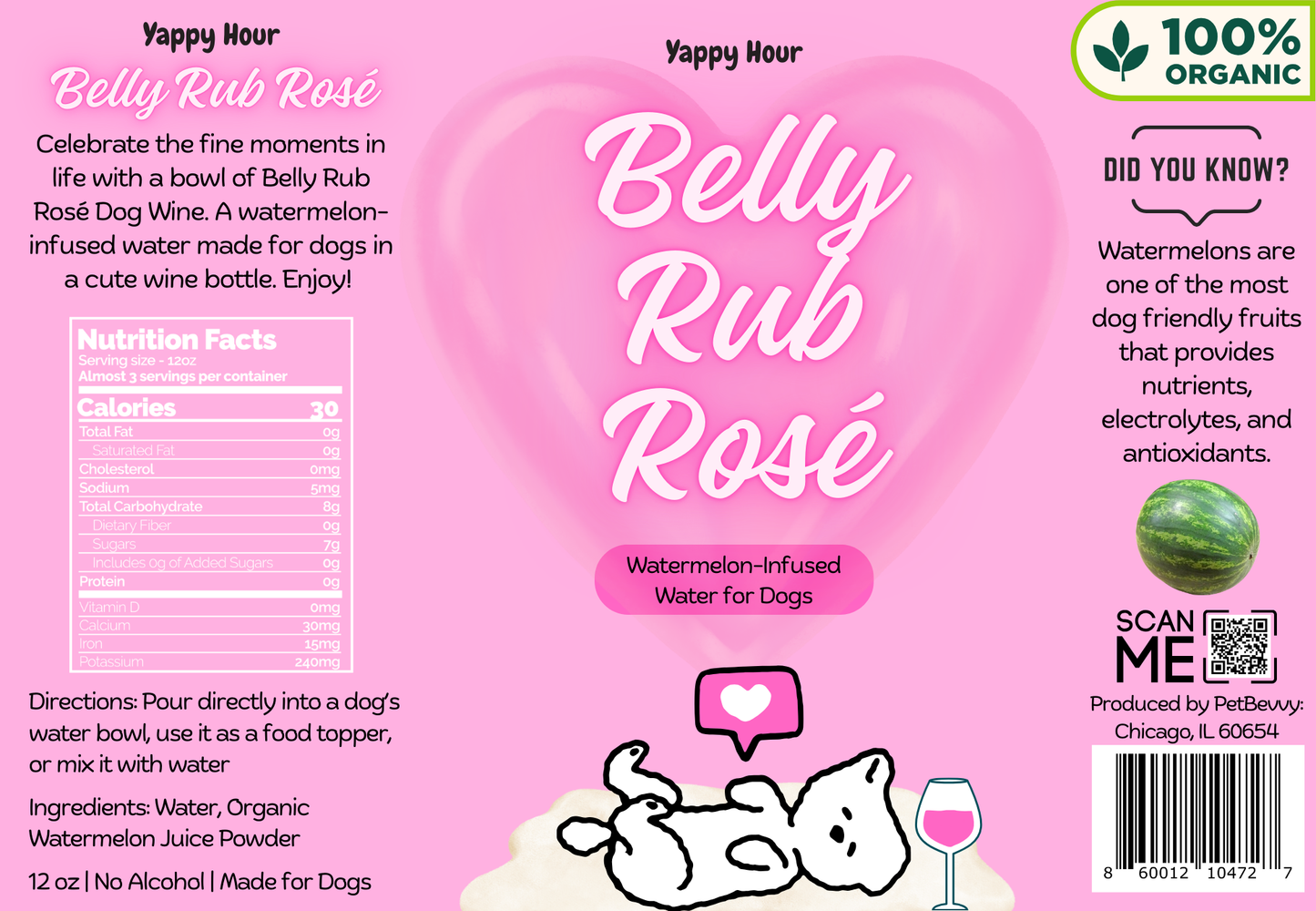 Belly Rub Rosé 375mL | 6ct